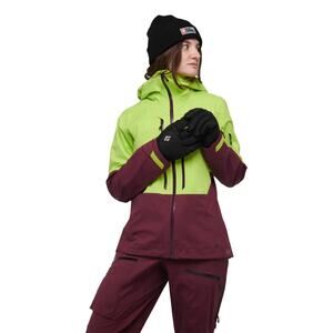 Black Diamond Recon Lt Stretch Shell - Women's Small Aloe Blackberry NEW $449